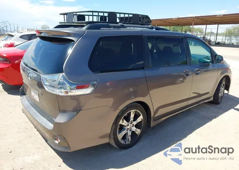 2012 Toyota Sienna Se 8 Passenger from USA, damaged, VIN 5TDXK3DC1CS255384